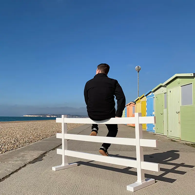 3-priečkové dočasné oplotenie