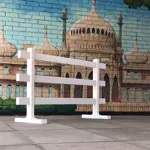 3-priečkové dočasné oplotenie