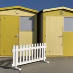 Dočasný laťkový plot - 84 cm